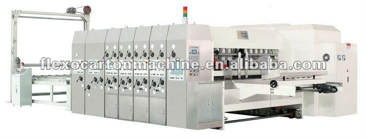 carton box making machine