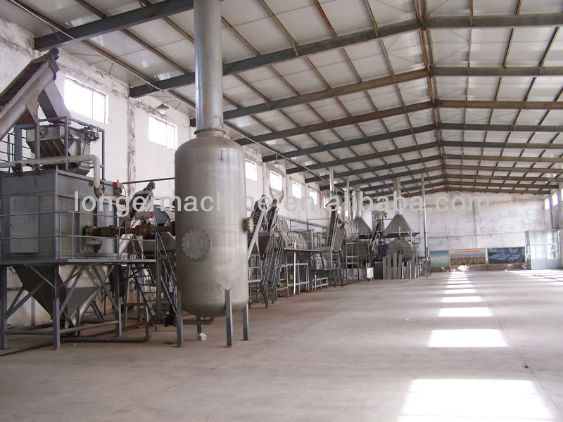 cassava flour production line/High output cassava starch making line