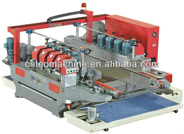 casting factory economic glass polishing machine for edging round edge