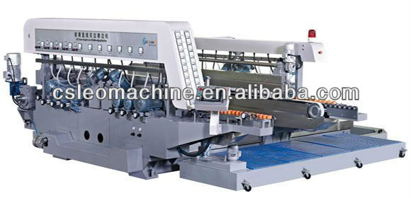 casting gray assembling economic glass double edging machine for subminiature glass