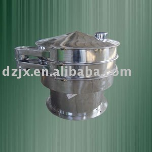 Castor vibration sieve with all contact stainless steel