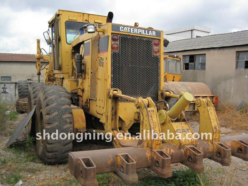 Caterpillar 16G used grader, Original painting, Good Working Condition