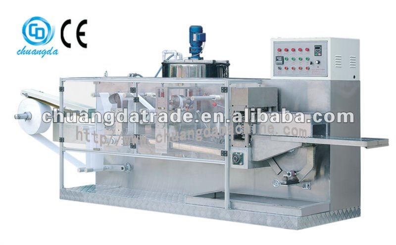 CD-200 Auto Folding Wet Wipes Machine