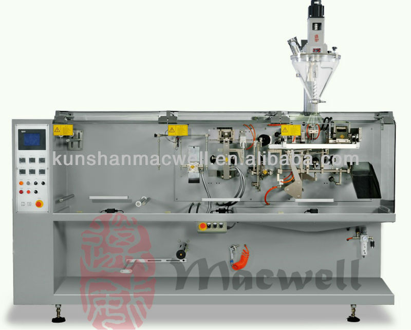 CDS-130 Horizontal Form - Fill - Seal Automatic Granule / Liquid / Food / Beverage / Seasoning / Chemical Packaging Machine