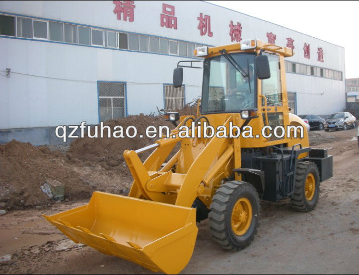 Ce 1.5 ton wheel loader with quick hitch