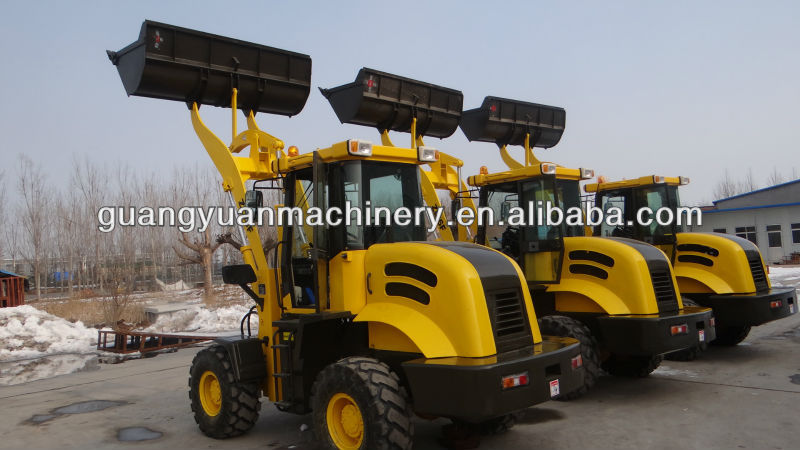 CE 1.6 Ton china wheel loader with ce