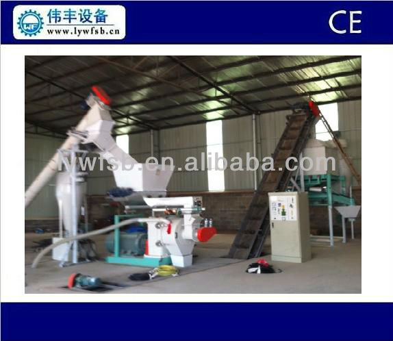 CE 3TPH sawdust pellet production line,sawdust pellet making line,sawdust pellet plant