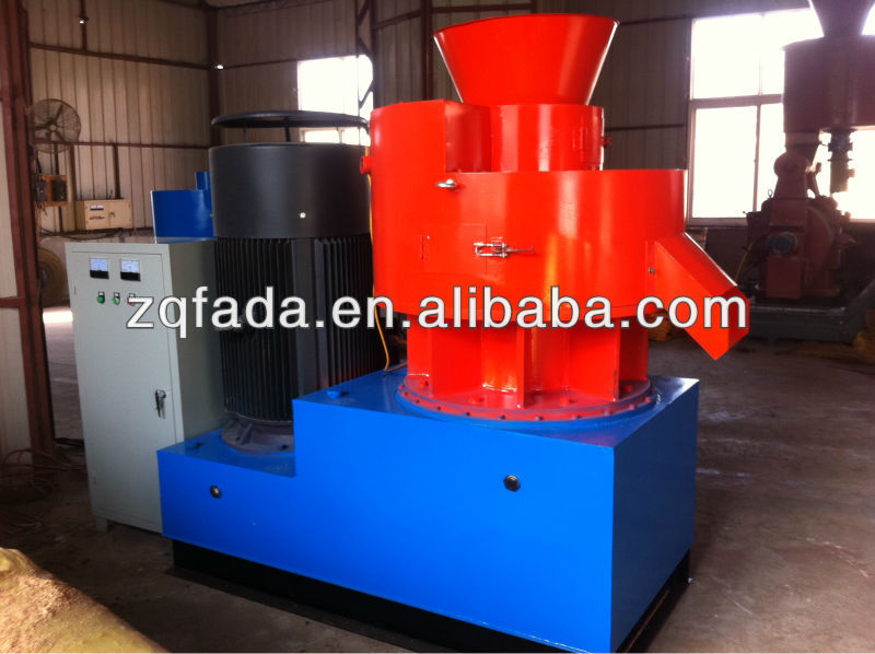 CE Approved Bioenergy FD series vertical ring-die wood pellet machine