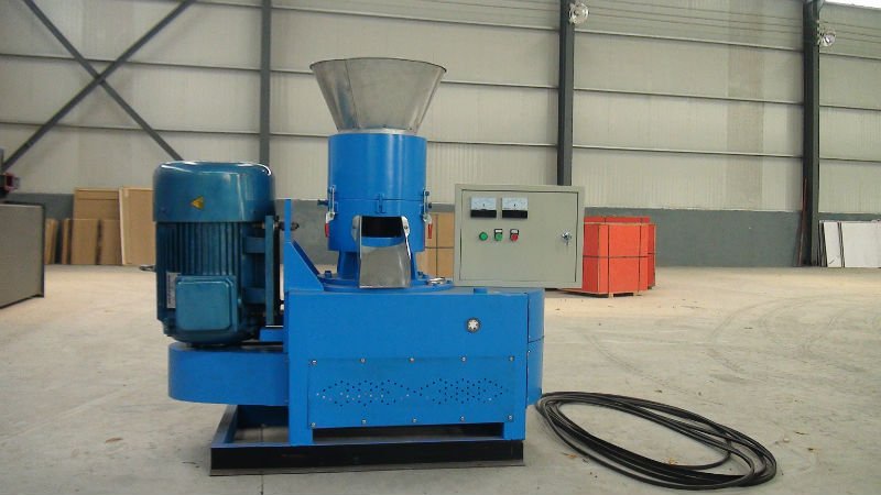 CE approved biomass wood pellet making machine SKJ350