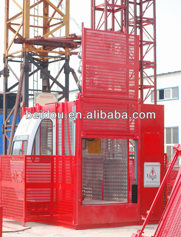 CE approved construction elevator