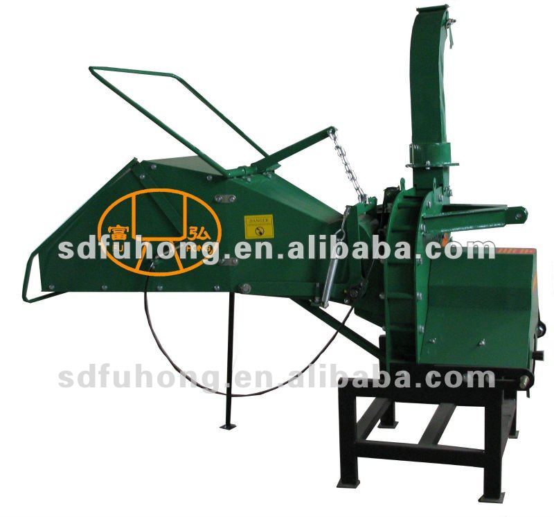 CE approved high efficiency PTO wood crusher