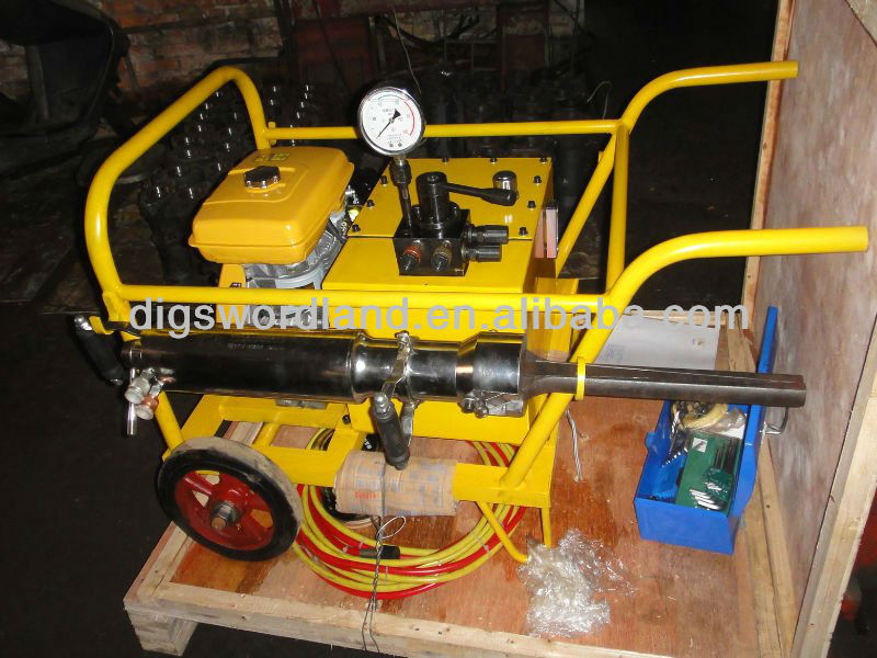 CE Approved hydraulic stone and rock splitter machine