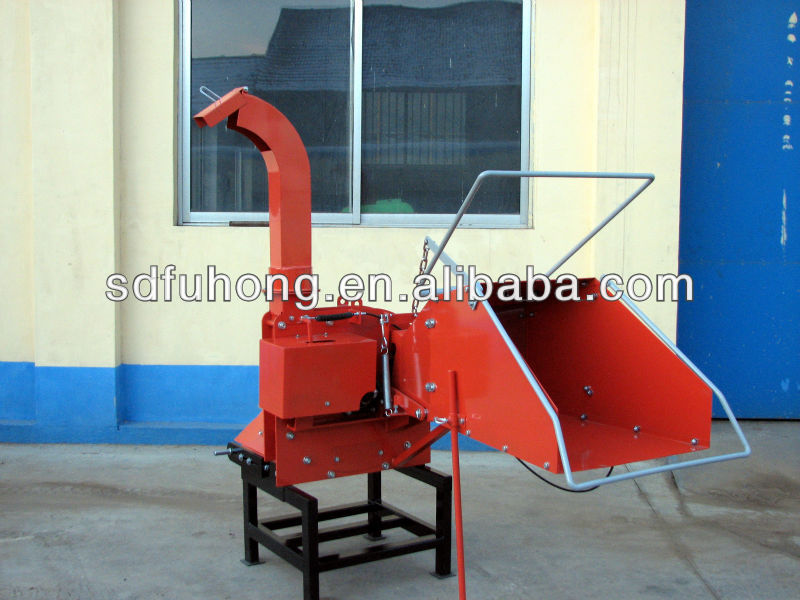 CE approved tractor driven tree shredder