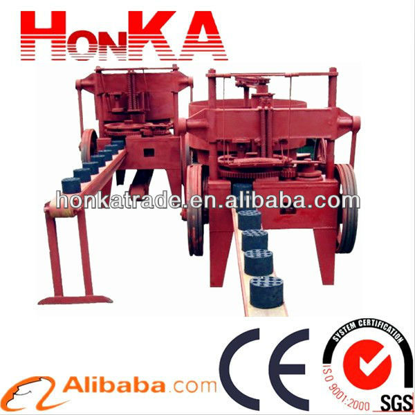 CE approved wood chip briquette press machine to process wood,sawdust