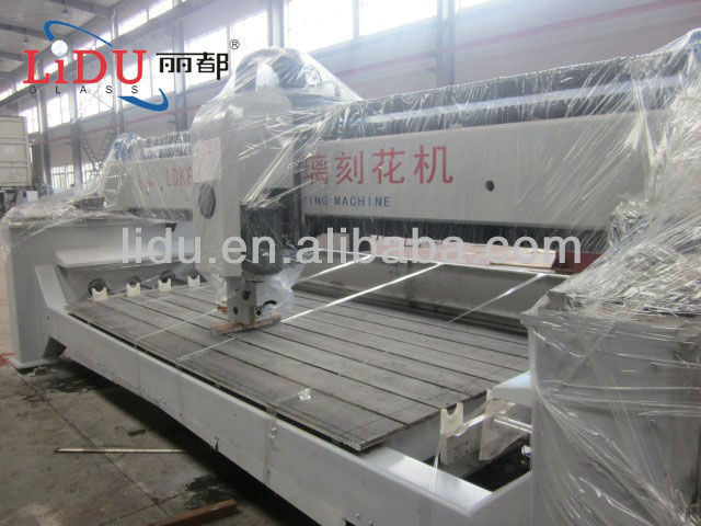 CE certificate cnc glass carving machine