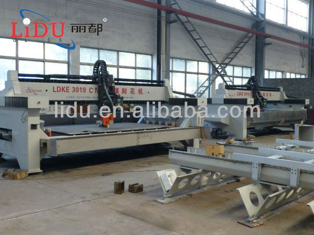 CE certificate cnc glass carving machine for building glass