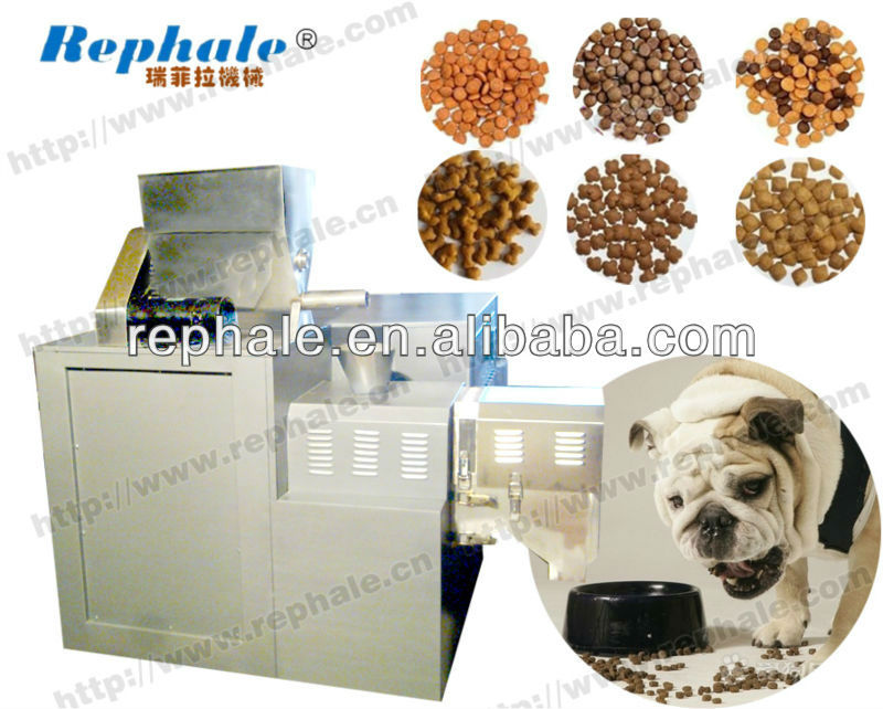 CE certificated dog food extrusion machine by model JNK80