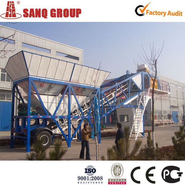 CE certificated Mobile Concrete Batching Plant, Batching plant, Concrete mixing plant with European quality at Asian price