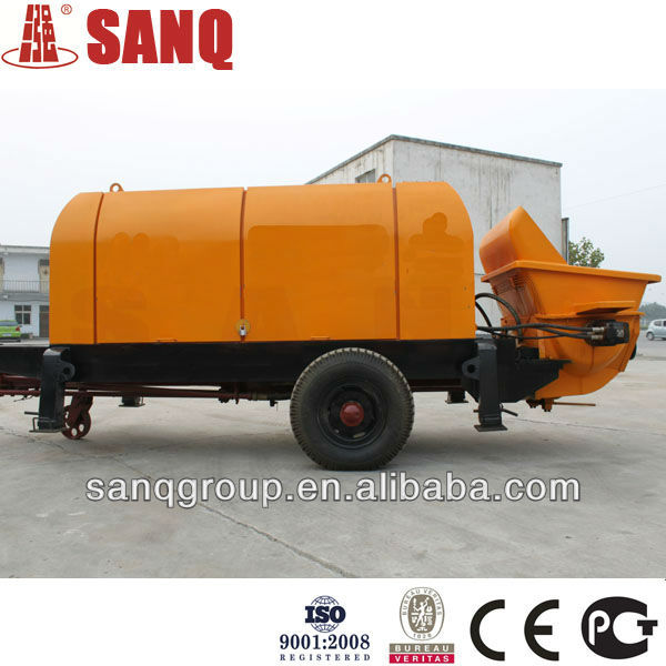 CE certificated Trailer-mounted Concrete Pump Stationary Concrete Pump Cement Pump 88m3/h HBTS90-13-130