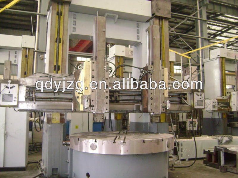 CE certified double column vertical turret lathe machine center with price