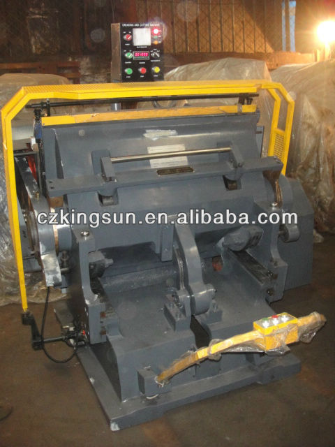 CE creasing and cutting machine