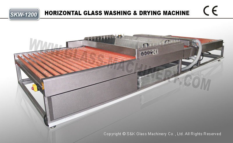 CE European Quality Horizontal Glass Washing Machine