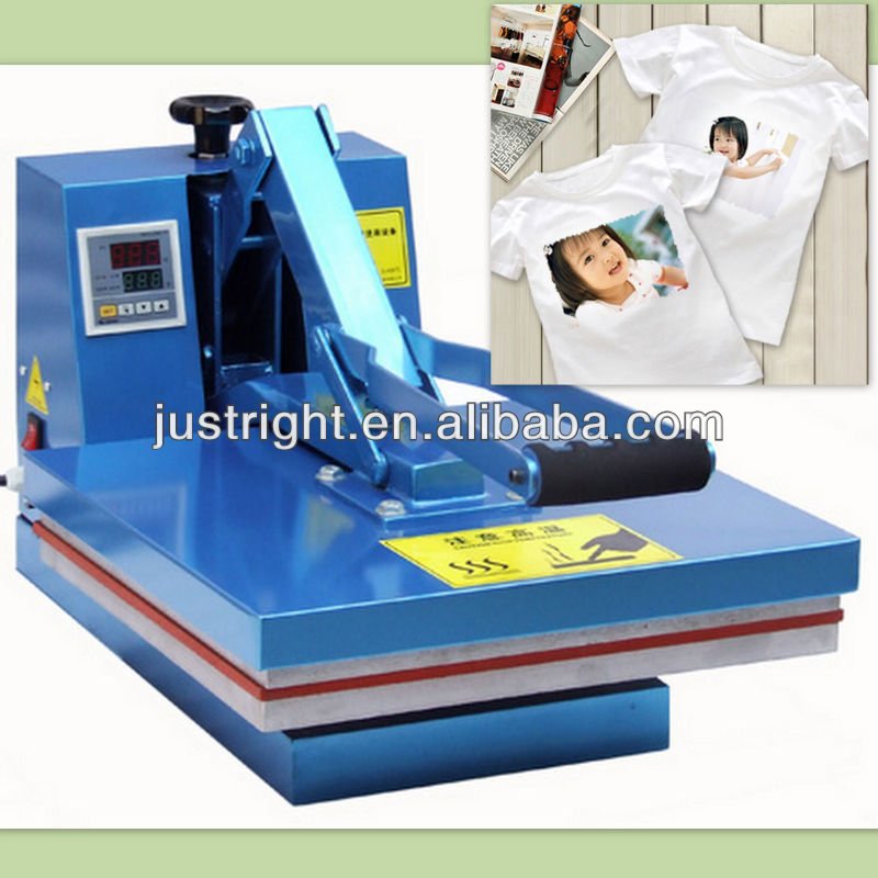 CE for manual heat transfer printing t shirt machine