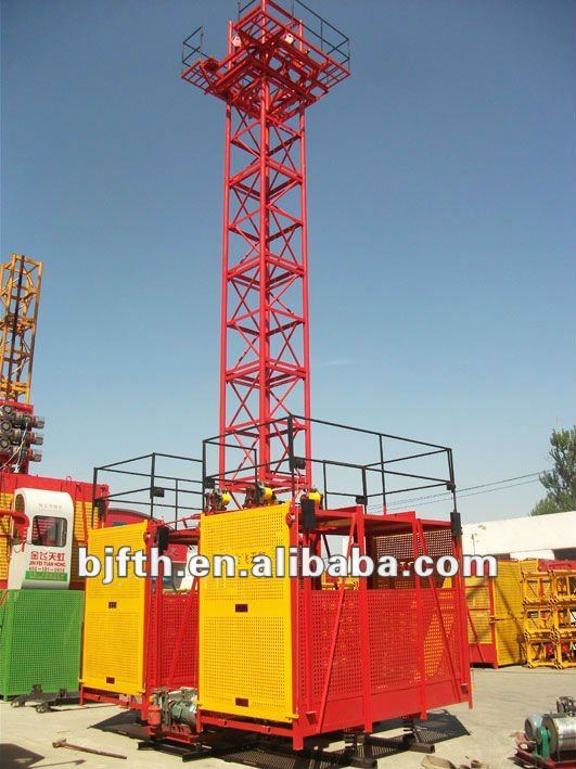 CE,GOST,ISO approved SS Series material elevator/hoist for construction building construction (1000kg-2000kg),Beijing Factory