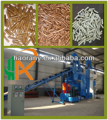 CE/GOST/SGS biomass pellet plant with Good Quality