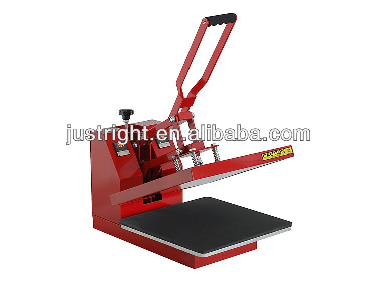 CE Guangdong clam A4 High pressure heat press transfer machine for t-shirt