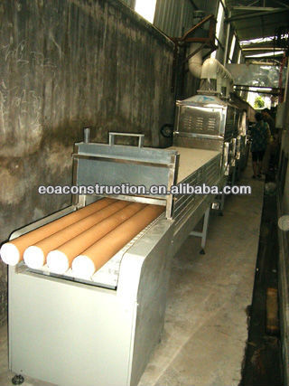 CE Microwave Paper Pipe Dryer