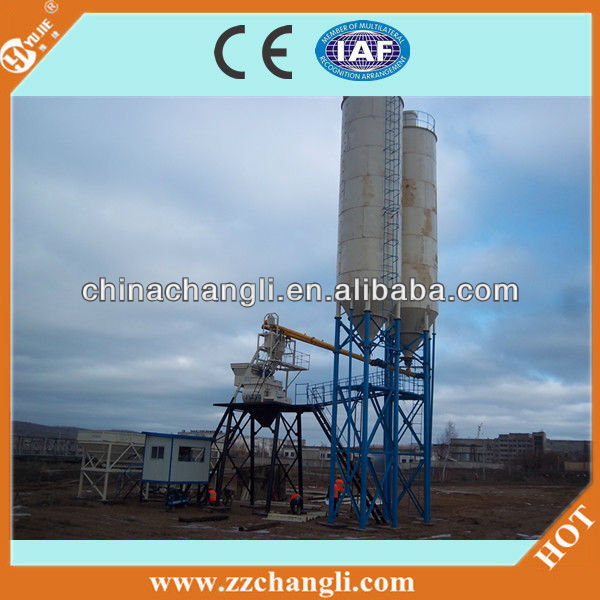 CE, SGS HZS25 concrete plant, concrete mixing plant price