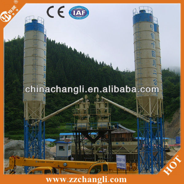 CE, SGS HZS35 concrete mixer plant, concrete batching pant price, concrete mixing plant on sale