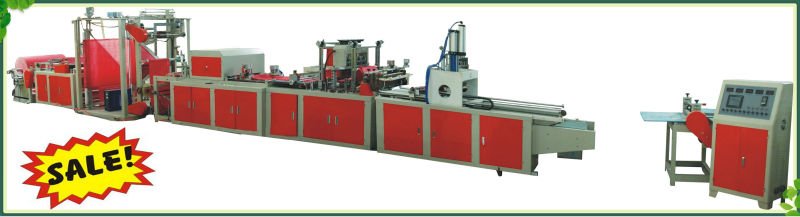 CE STANDARD 2012 hot sales automatic nonwoven bag cutting and sewing machine