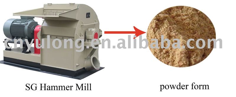 CE wood /paper/corn/straw/fertilizer/grain hammer mill