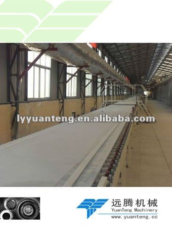 Ceiling gypsum board production line/plant