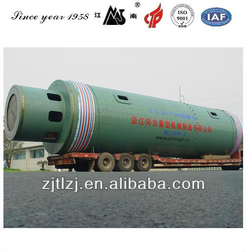 Cement Ball Mill with Certificate ISO9001:2008