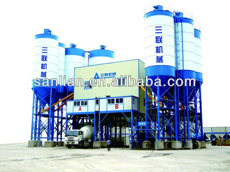 Cement Concrete mixing plant--HZS180