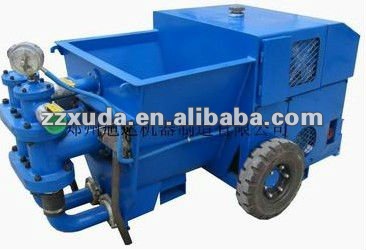 Cement mortar plaster spraying machine