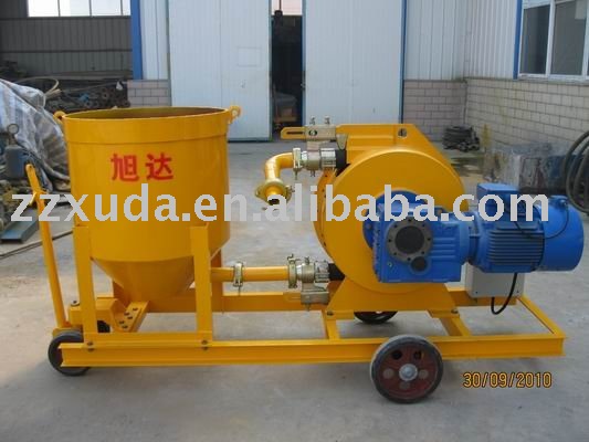 Cement mortar pump