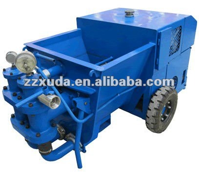 Cement mortar pump for mine project