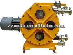 Cement mortar spraying pump