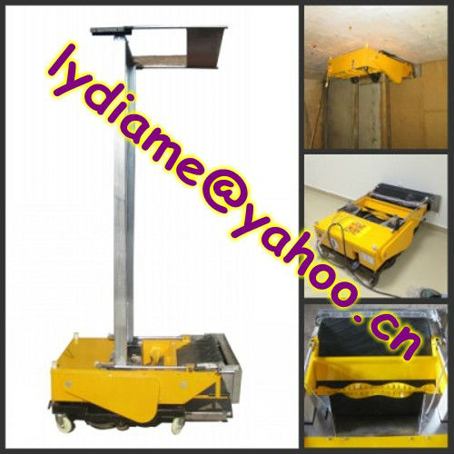 Cement plaster machine/machine has plaster occasion/mortar plastering machine for wall