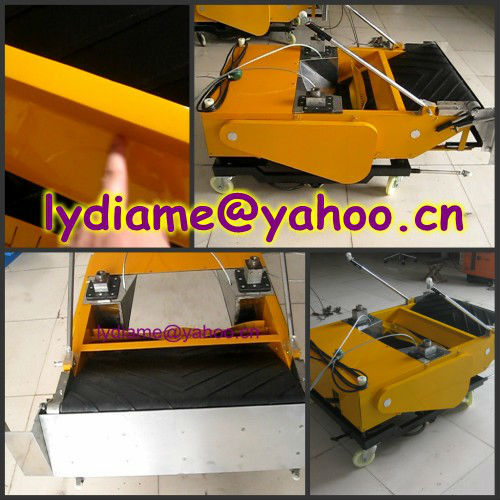 cement plaster machine/mortar plastering machine for wall/rendering machine price