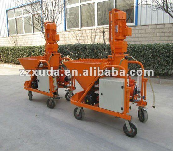 Cement plaster pump and sprayer