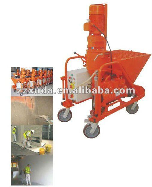 Cement plaster pump dry wall sprayer