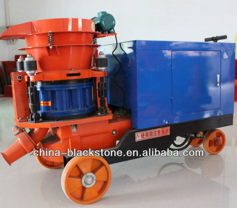 Cement pulp shooting machine