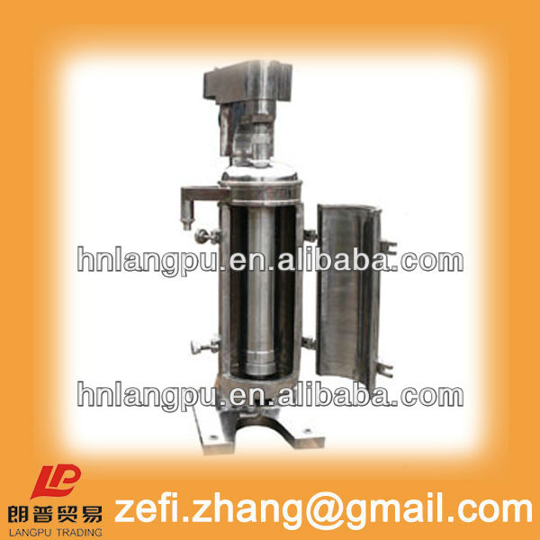 Centrifuge machine for cooking oil industry lemon , citrus oil water separator