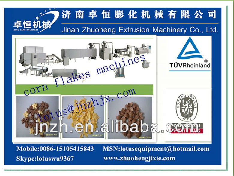 cereal corn flakes processing line