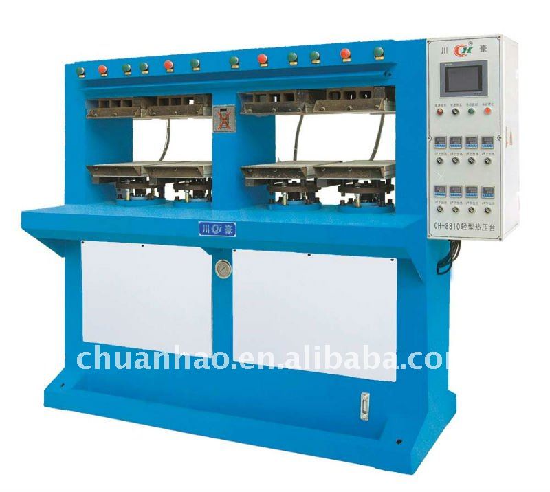 CH-8810 hydraulic Heat Molding Machine and PU sole making machine